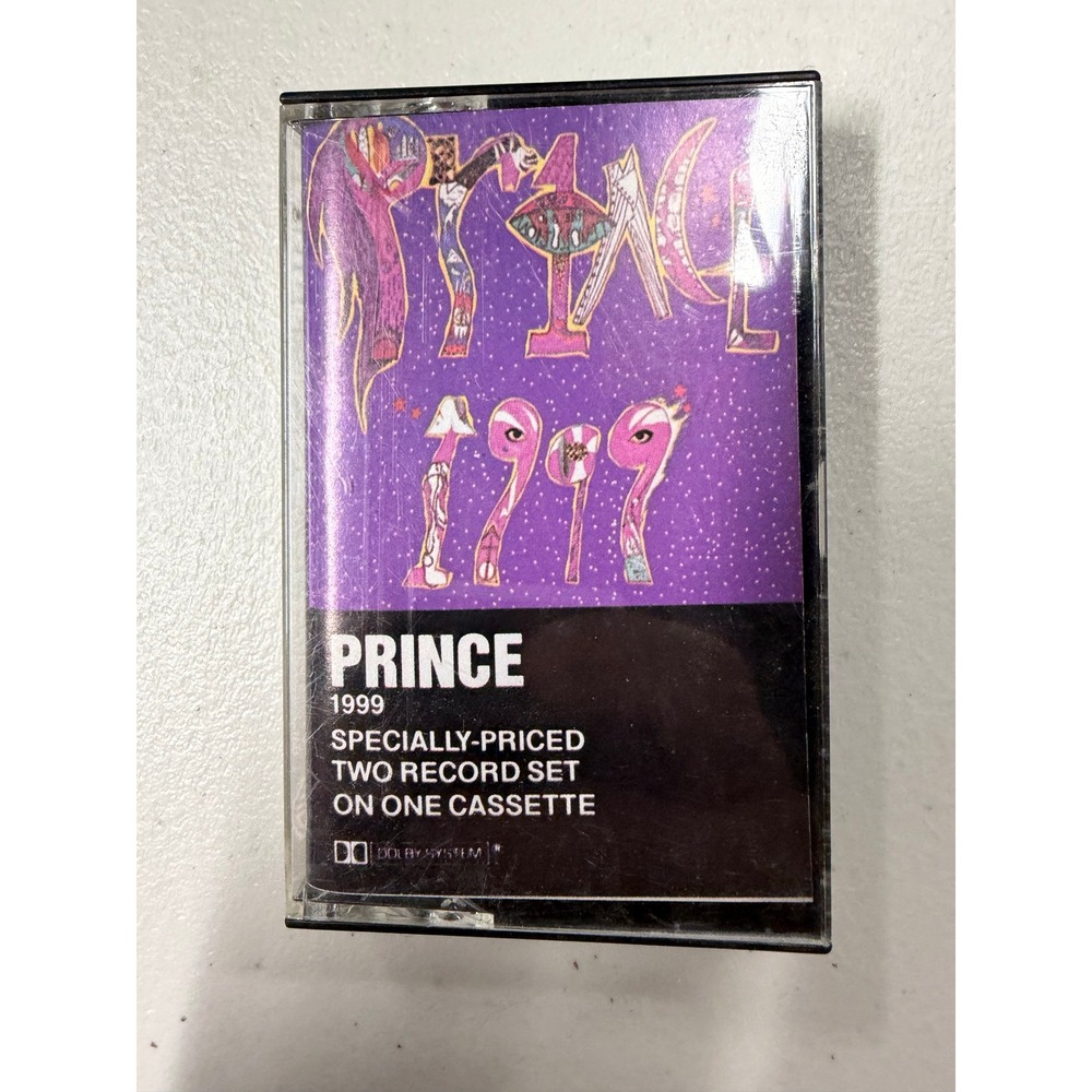 Prince 1999 Cassette Tape 1982 Vintage Warner Bros Two Record Set 4-23720